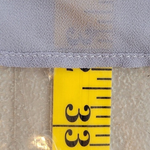 Logo by Lori Goldstein Cardigan Shirt Women’s Plus 2X Long Sleeve Blue Rayon - Picture 10 of 11